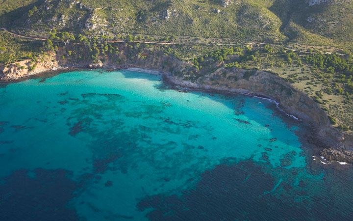 angeltourenmallorca.de bootausfluge nach Cala Clara auf Mallorca