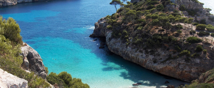 angeltourenmallorca.de bootausfluge nach Cala Marmols auf Mallorca